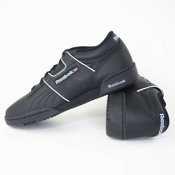 Reebok Womens Shoes Workout Lo Piping SE Black - Picture 10 of 11